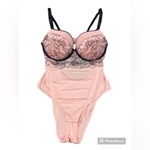 Auden Satin and Lace Teddy